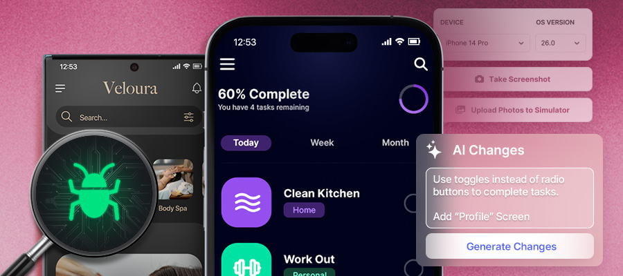LastApp.ai makes testing mobile apps with simulators and emulators effortless - iOS simulators and Android emulators in the cloud